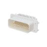 Connettore AmpSeal femmina 35 vie bianco pcb 90° pin dorati senza guarnizione