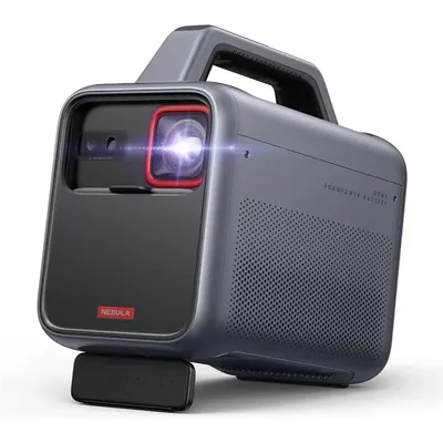 NEBULA Mars 3 Outdoor Portable Projector, 1000 ANSI Lumens, AI-Powered Image, Built-In Battery with