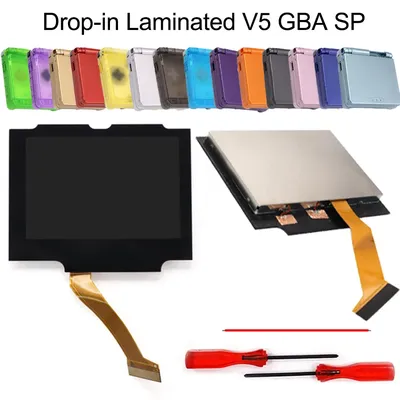 V5 Laminated IPS LCD Screen 3.0inch Mod Kits Replacements, OSD Drop-in V5 Easy Install Compatible