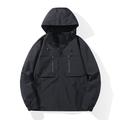 Per uomo Giacca Softshell Giubbino da escursione All'aperto Color Block Antivento Resistente all'acqua Giacca a vento Viaggi Nero Avorio Rosa Cachi