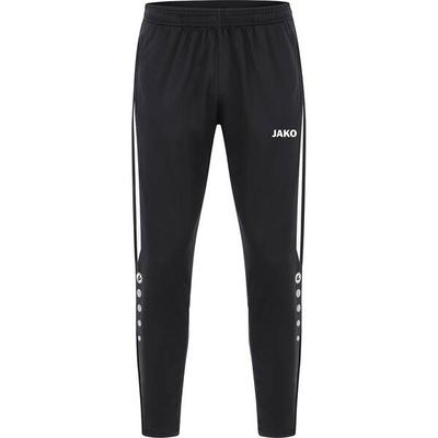 JAKO Kinder Sporthose Polyesterhose Power, Größe 128 in schwarz/weiß