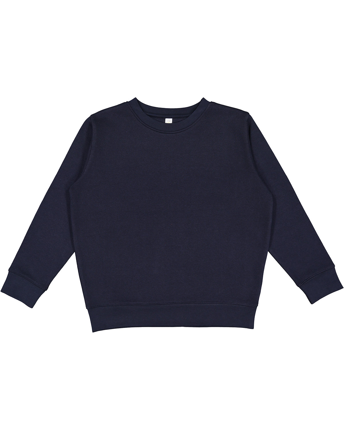 LAT L2225 Youth Fleece Sweatshirt in Navy Blue size Medium | Cotton/Polyester Blend 2225LA, 2225 - LAT