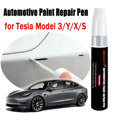 Automotive Paint Repair Pen for Tesla Model 3 Y X S 2025 2024 2023 Touch-Up Pen Paint Scratch