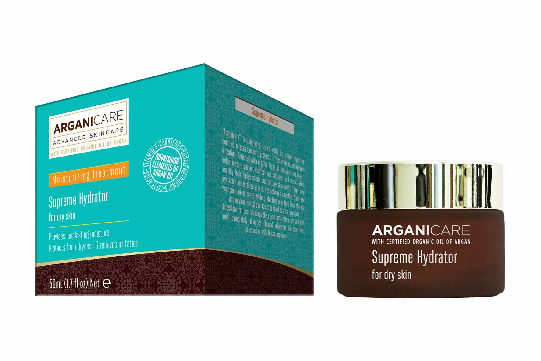 Arganicare - crema idratante 50 ml