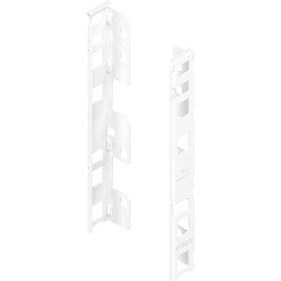 Legrabox Holzrückwandhalter, Höhe c (193 mm), links/rechts, seidenweiss matt - Blum