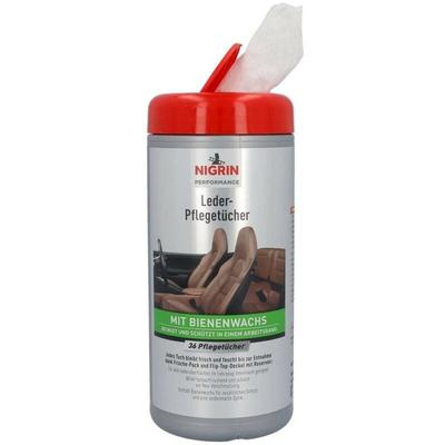 Performance Leder-Pflegetücher mit Bienen-Wachs 36x
