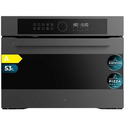 Cecotec - Multifunktions-Elektro-Einbaubackofen de 53L Bolero Hexa AF314500 Matt a. 2900W, 11