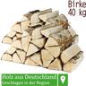 Flameup - Brennholz Kaminholz Birkenholz Holz Auswahl 5 - 500 kg Birke Für Ofen und Kamin Kaminofen