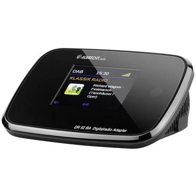 Albrecht DR 52 BA Radio-Adapter DAB+, UKW Bluetooth® Schwarz Image