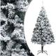Vidaxl - Albero di Natale Artificiale con Neve Fioccata Verde 240 cm pvc