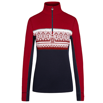 Dale of Norway - Women's Moritz Sweater - Merinopullover Gr M rot