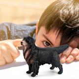 Musatteng Destiny Action Figures for Boys Black Dog Animal Toys Figurines Home Decorate Preschool Educational