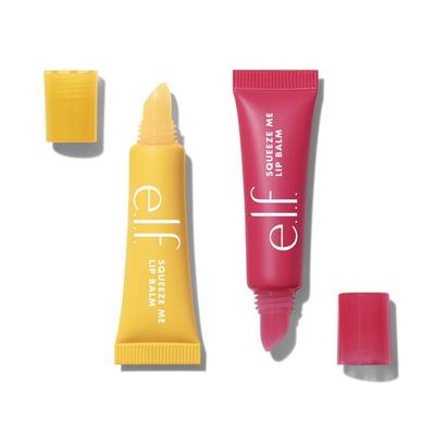 e.l.f. Cosmetics Squeeze Me More Lip Balm Duo - Vegan and Cruelty-Free Makeup