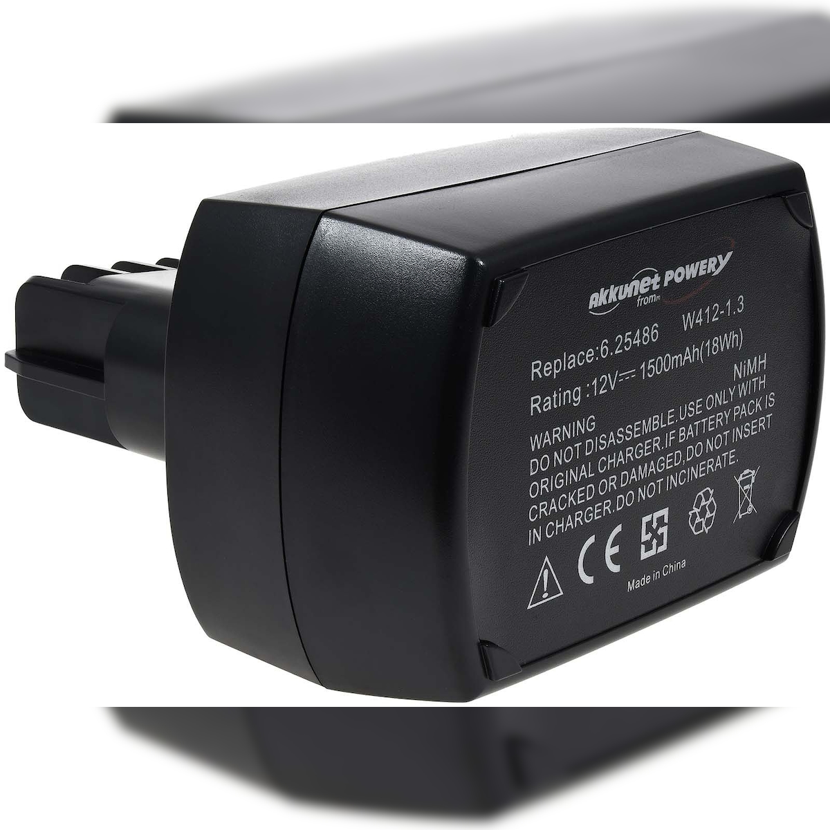 Powery Akku für Metabo Bohrschrauber BZ 12 SP 1500mAh Image