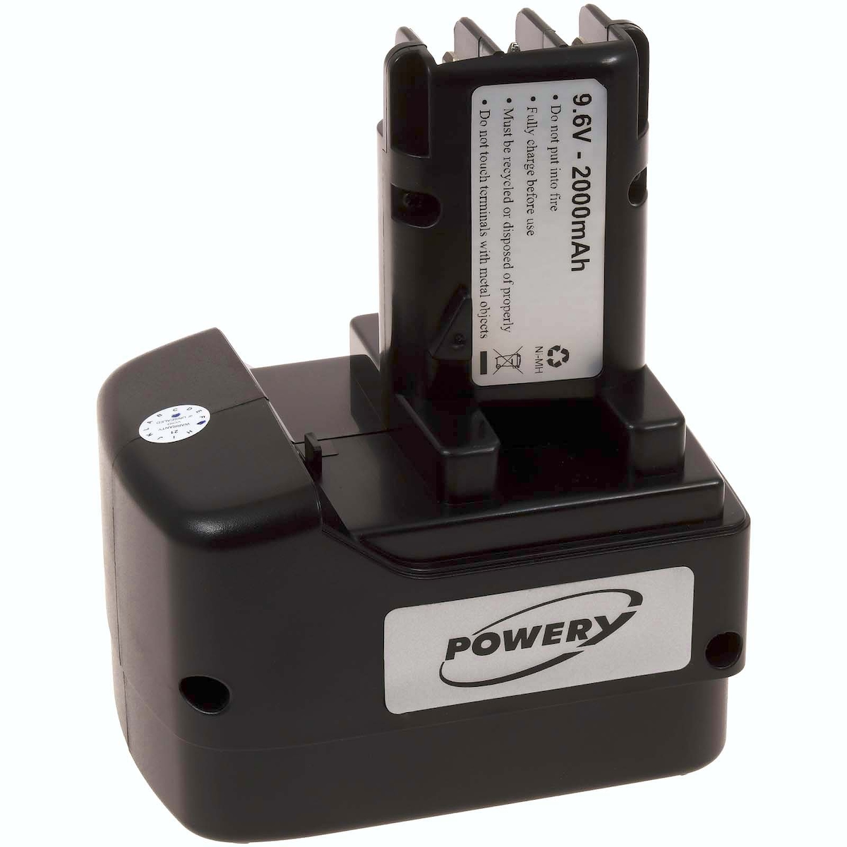 Powery Akku für metabo Akkuschrauber BS 9,6 Impuls Image