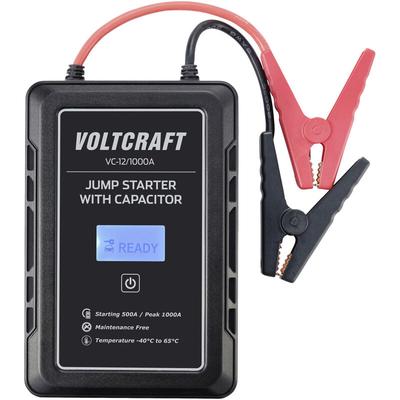 Voltcraft - Schnellstartsystem VC-12/1000A VC-13998130 Starthilfestrom (12 V)=500 a