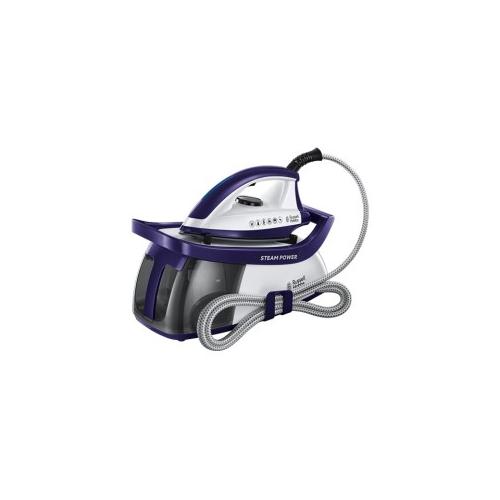 Russell Hobbs 24440-56 Dampfbügelstation 2600 W 1,3 L Keramik-bügelsohle Violett, Weiß