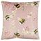 Evans Lichfield Country Bee Garden Feather Filled Cushion - Purple - One Size | Evans Lichfield Sale | Discount Designer Brands