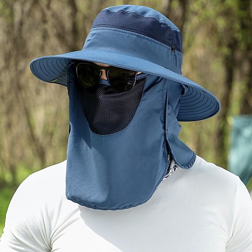 Sonnenhut Eimerhut Fischen-Hut Hut Wasserdicht Tragbar UV-Sonnenschutz Herbst Herren Damen Angeln Aktivität Image