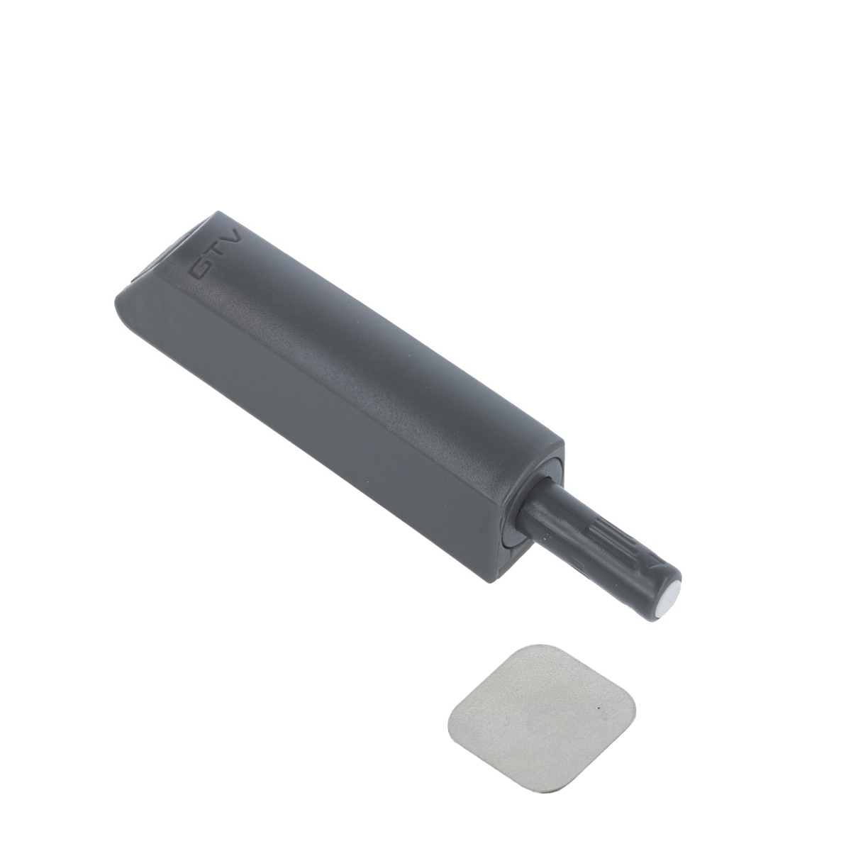 MS Beschläge Anthrazit kurz Magnetspitze Türschnäpper Türanschlagsdämpfer Drucktüröffner Image