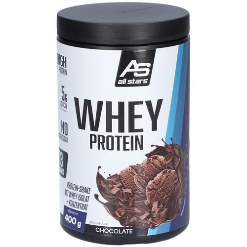 Whey Protein, Chocolate, 400g 400 g Pulver