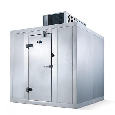 Amerikooler QF061282**FBSM 6' x 12' Indoor Walk-In Freezer w/ Top-Mounted Compressor - Floor, 208/230 V