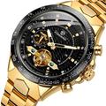 FORSINING Hommes Montre Mécanique Extérieur Sportif Mode Montre Bracelet Remontage automatique Lumineux IMPERMÉABLE Décoration Acier Suivre