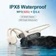 Auricolare da nuoto IPX8 Cuffie a conduzione ossea impermeabili Lettore MP3 Auricolare Bluetooth 5.4 wireless Display a LED con 32G RAM