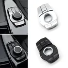 Per BMW F20 F21 F45 F46 F48 F49 F30 F32 F33 F82 F83 interni 5PCS Console centrale CIC IDrive Multimedia manopola Menu interruttore a pulsante