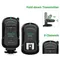 Trasmettitore o ricevitore con trigger flash wireless da 2,4 GHz per Canon Nikon Olympus Panasonic Pentax Fuji Fotocamere luce da studio