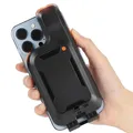 Scanner di codici a barre Bluetooth con clip posteriore 2D Lettore di codici a barre portatile Matrix dati Scanner di codici a barre QR 1D 2D per telefono Android IOS