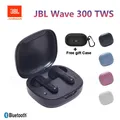 Cuffie Bluetooth wireless originali JBL Wave 300TWS Cuffie da gioco musicali W300 Auricolari sportivi da corsa con microfono + custodia gratuita