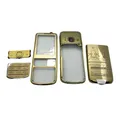 Nuovo per Nokia 6700 6700C tastiera inglese/russa custodia completa per la riparazione del telefono cellulare in metallo