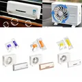 Modello di aria condizionata per auto solare aromaterapia deodorante per auto aria condizionata Clip di sfiato diffusore di profumo deodorante per ventola solare