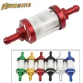 8 millimetri di Alluminio di CNC In Lega di Vetro Gas Carburante Benzina Moto Filtro Olio per Dirt Pit Bike 125/140/150/160cc CRF70 90 110 TTR100 110