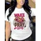 T-shirt girocollo con stampa grafica Top casual a maniche corte per la primavera estate Abbigliamento donna Abbigliamento Lady Tees Tops T-shirt femminile