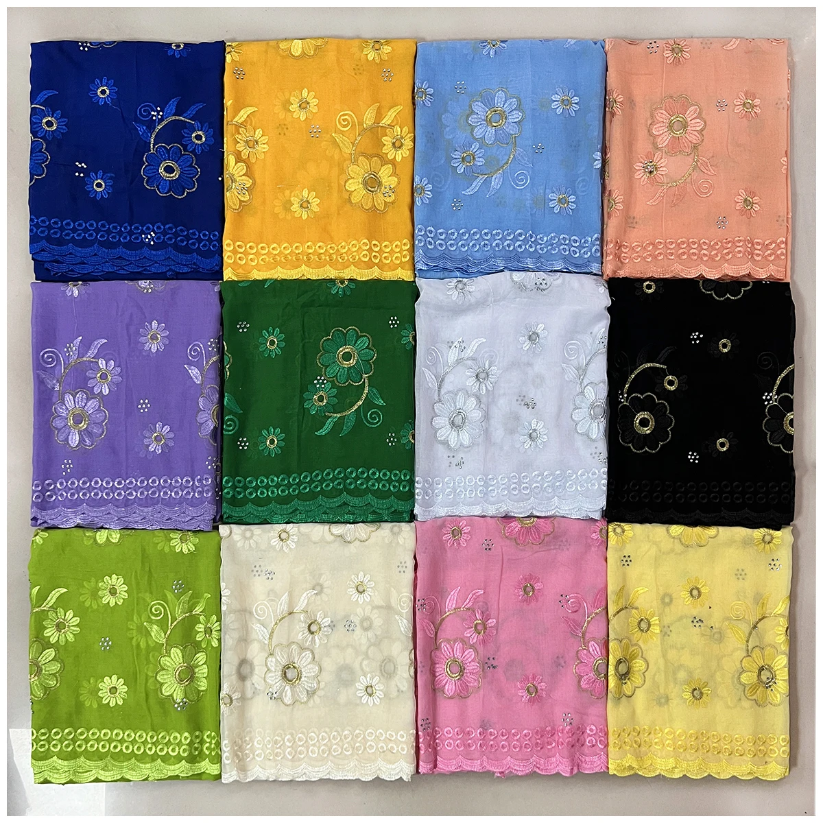 Vendita calda all'ingrosso 6/12 pezzi offerta a tempo limitato sciarpa musulmana di moda sciarpa 100% cotone sciarpa Hijab donna africana sciarpa Dubai