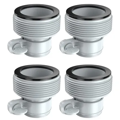1.25 inch to 1.5 inch Pool Pumps Adapters for Intex Hose Pump Connector Cleaning