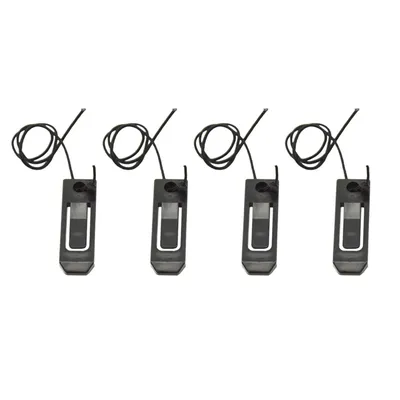 SUP Board 4Pcs SUP Split Surfer Paddle Board Fin Clip Water Separator Water Ski Board Fish Fin Clip Buckle Surfboard Tail Clip