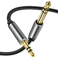 Cavo Aux Stereo da 3.5mm a 6.35mm da 1/4 6.5 a 3.5 1/8 cavo Audio Jack TRS per Laptop Mixer per