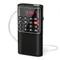 Radio FM tascabile Nuove mini radio walkman MP3 portatili portatili con batteria ricaricabile per