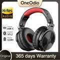 Oneodio Pro C Cuffie wireless Bluetooth 5.2 sopra l'orecchio con microfono Audio ad alta risoluzione Cuffie wireless e cablate 110 ore di riproduzione AAC