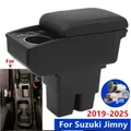Per Suzuki Jimny scatola bracciolo per Suzuki Jimny JB74 bracciolo per auto 2019-2025 scatola di immagazzinaggio portabicchieri retrofit accessori interni per auto
