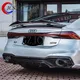 A7 S7 RS7 per ABT in fibra di carbonio posteriore tronco Spoiler ala labbro per Audi A7 S7 RS 2019-u