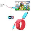 Cavo USB da 2m da tipo C a 4K HD con ricarica PD compatibile con Nintendo Switch Console di gioco