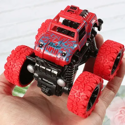 Friction Power Monster Truck SUV Four-wheel Drive Off-road Vehicle Stunt Dump Inertia Car Toy