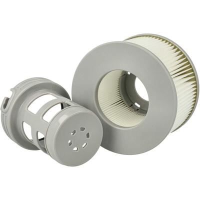 Vhbw - Filterkartusche kompatibel mit MSpa Nest Swimmingpool, Filterpumpe - Wasserfilter Grau Weiß Image