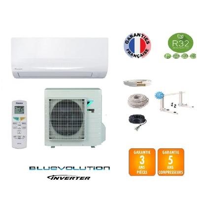 Reversible Mono-Split-Klimaanlage DAIKIN FTXF35E + RXF35E + 10 Meter bluevolution A+++ Verlegekit Image