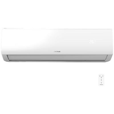 Split-Klimagerät de 24000 BTU mit Wärmepumpe de, Fernbedienung a und LED-Anzeige. Image