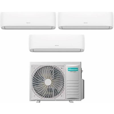 Hisense - trial split inverter klimagerät serie hi-comfort 7+7+9 mit 3amw52u4rja r-32 wi-fi